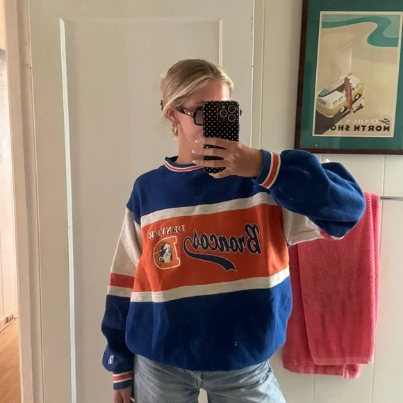 Vintage Denver Broncos Crewneck XL - Picture 2 of 6